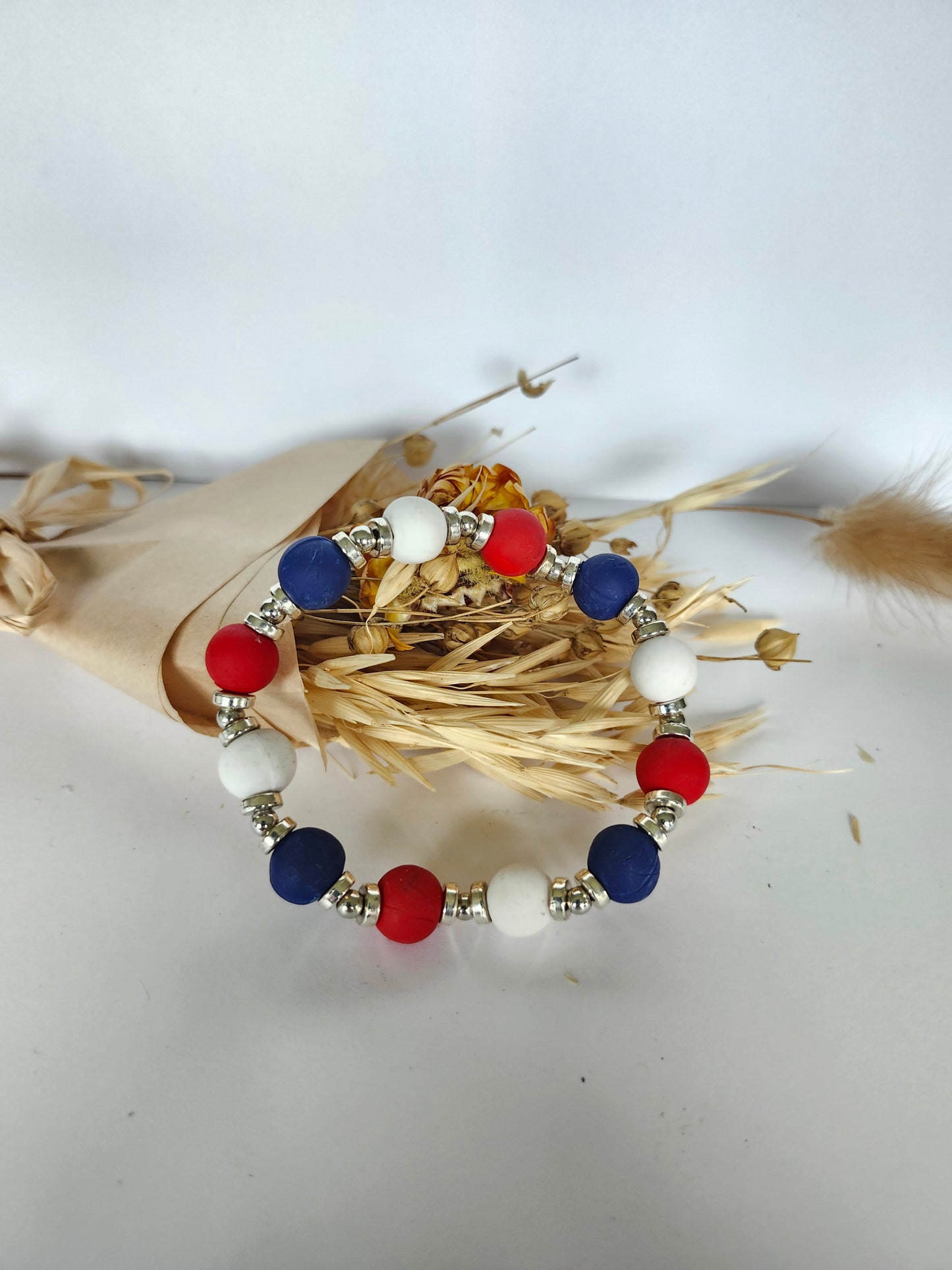 Red, White, and Blue Bracelet