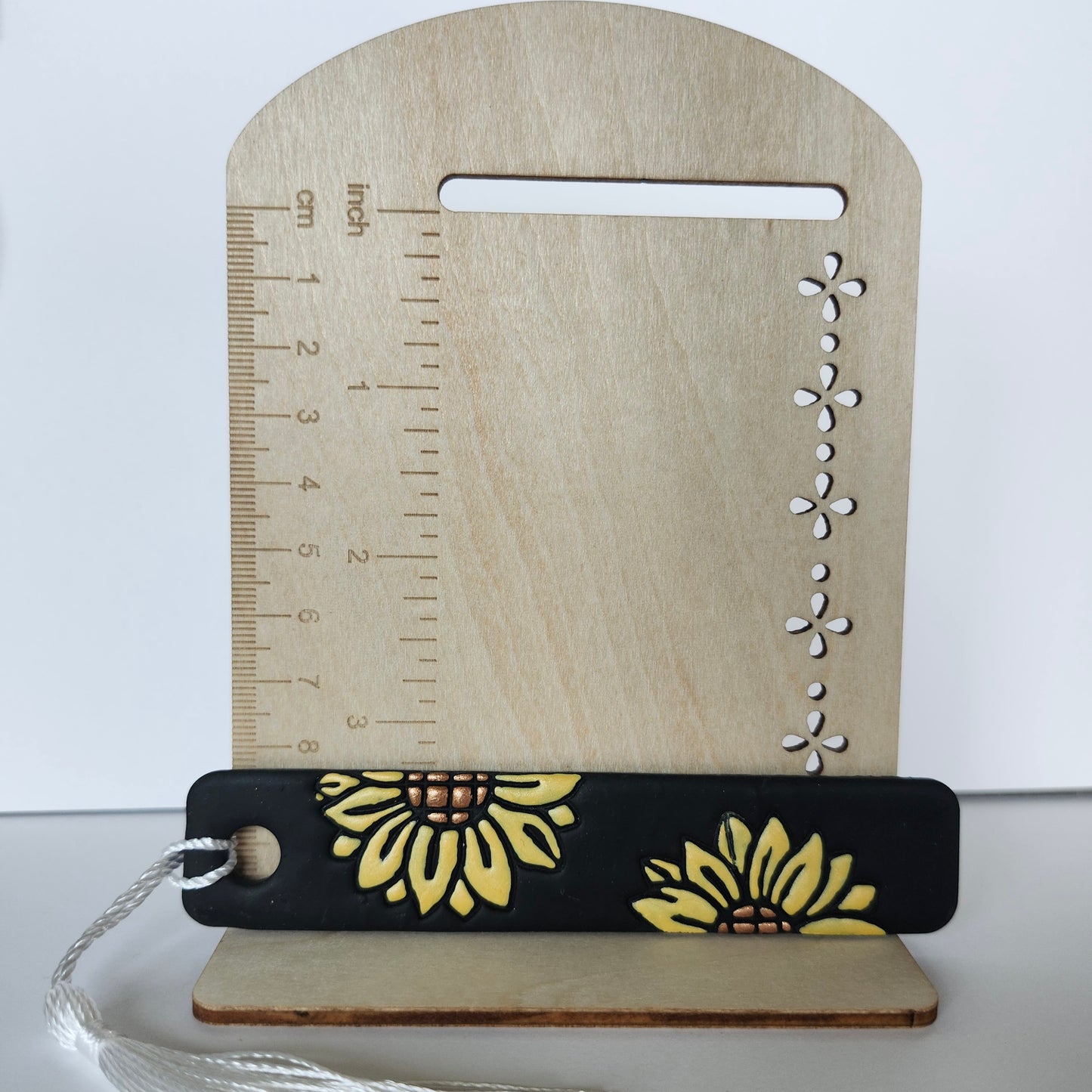 Black Sunflower Bookmark