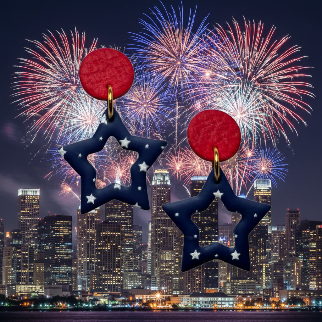 4th of July Earrings