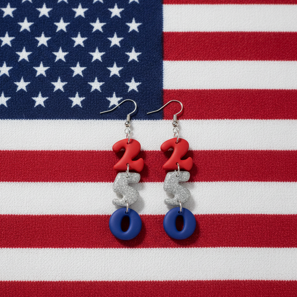 America 250 Celebration Earrings