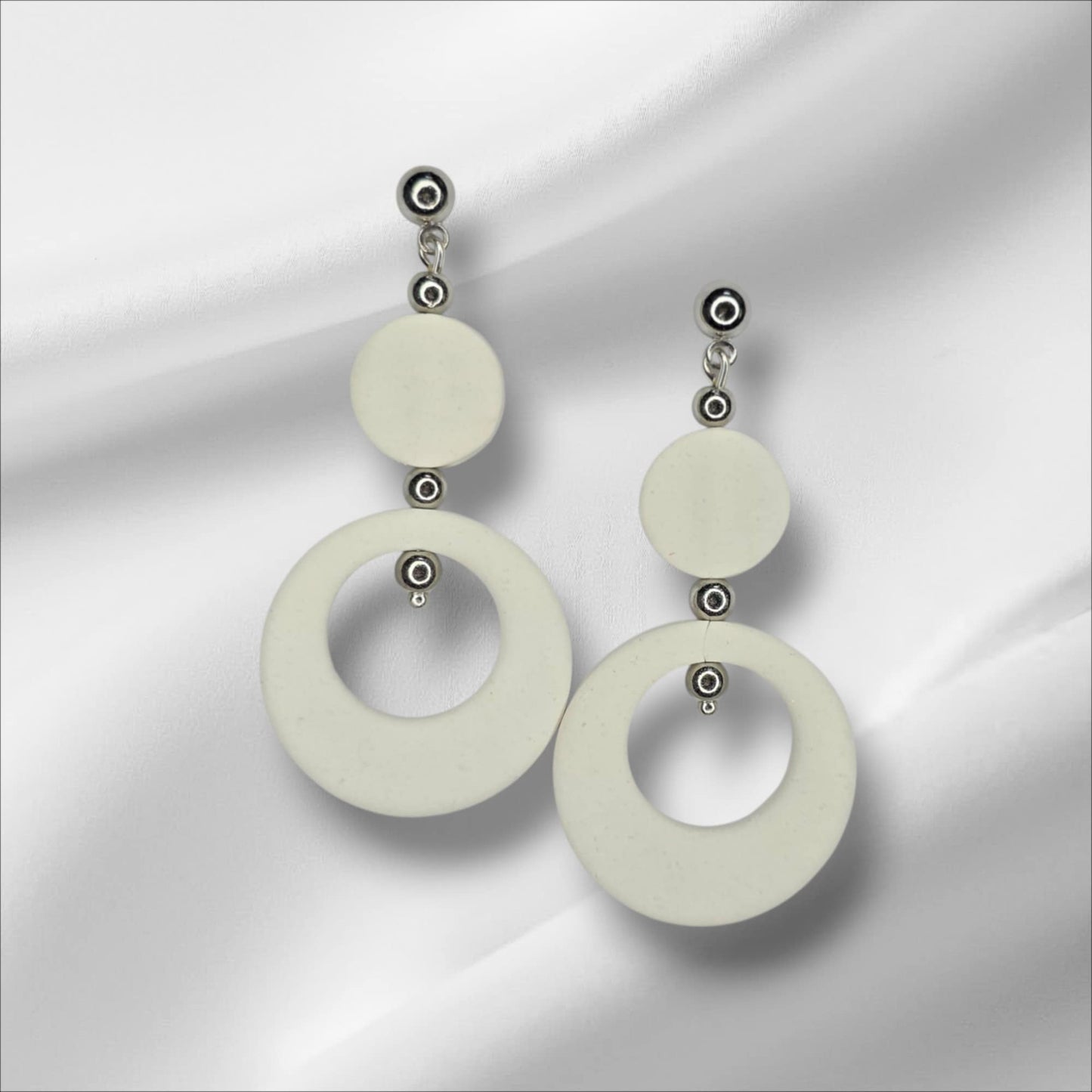 Two Tiered Circle Dangle