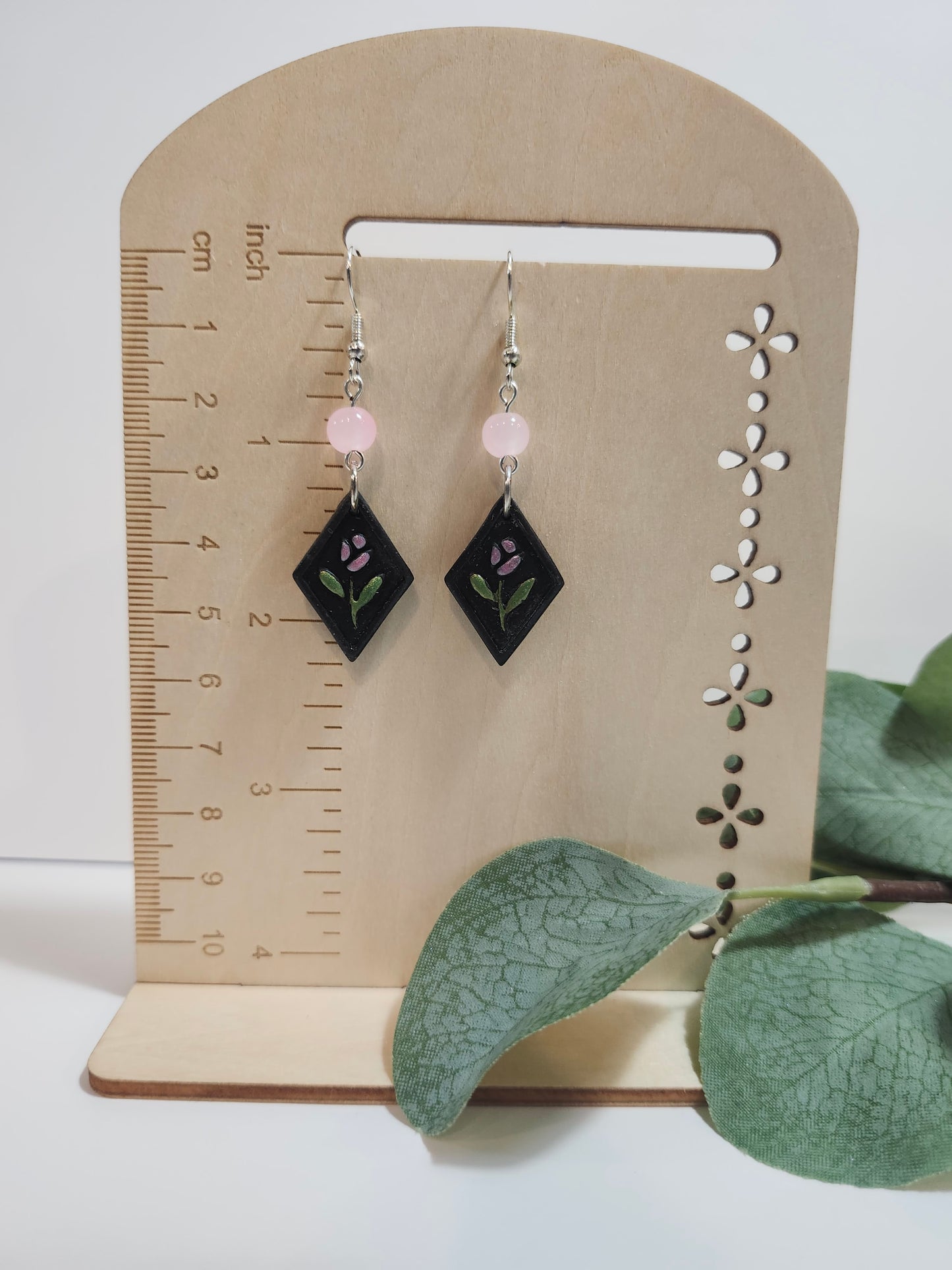 Tulip Flower Dangle Earring