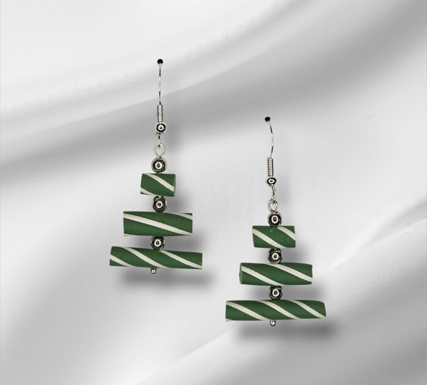 Whimsical Christmas tree Earrings