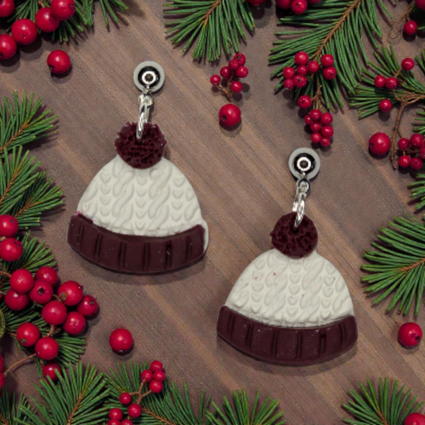 Stocking Hat Earrings