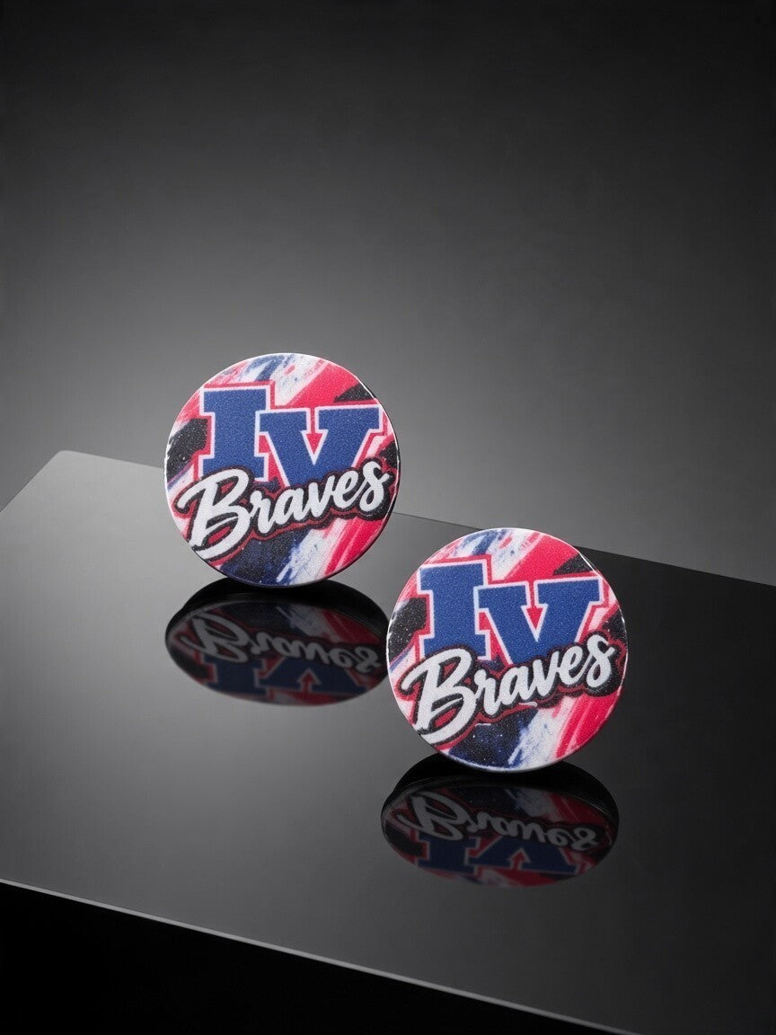 Indian Valley Braves Spirit Stud Earrings