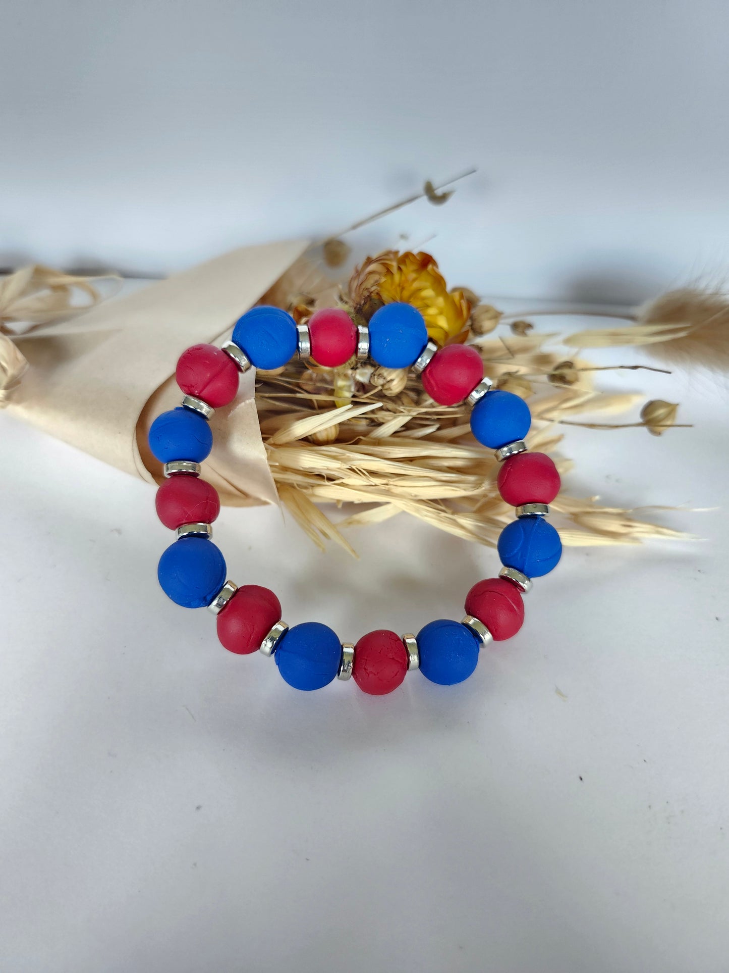 Red and Blue Bracelet