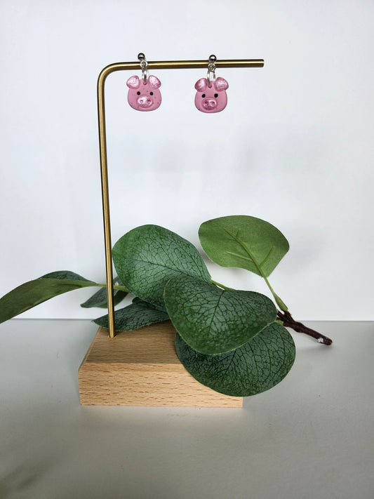 Little Pig Silicone Clip on Earring
