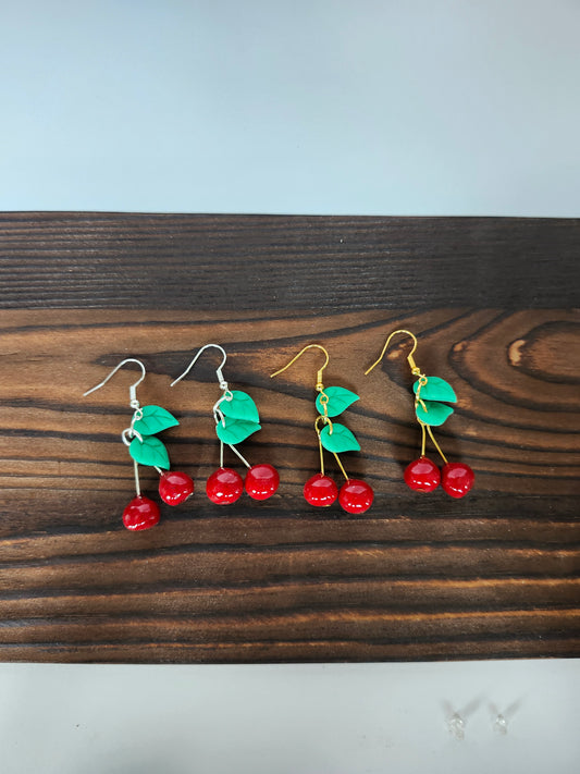Cherry Dangle Earrings