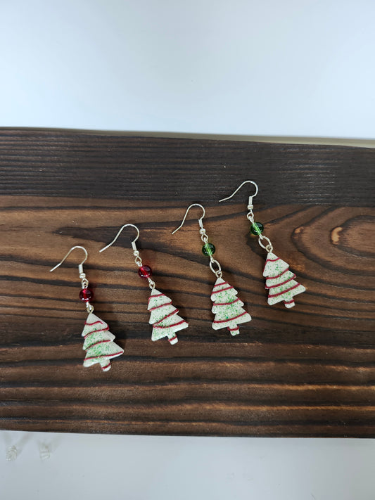 Little Debi Christmas Tree Earrings