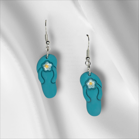 Colorful Flip Flop Earring