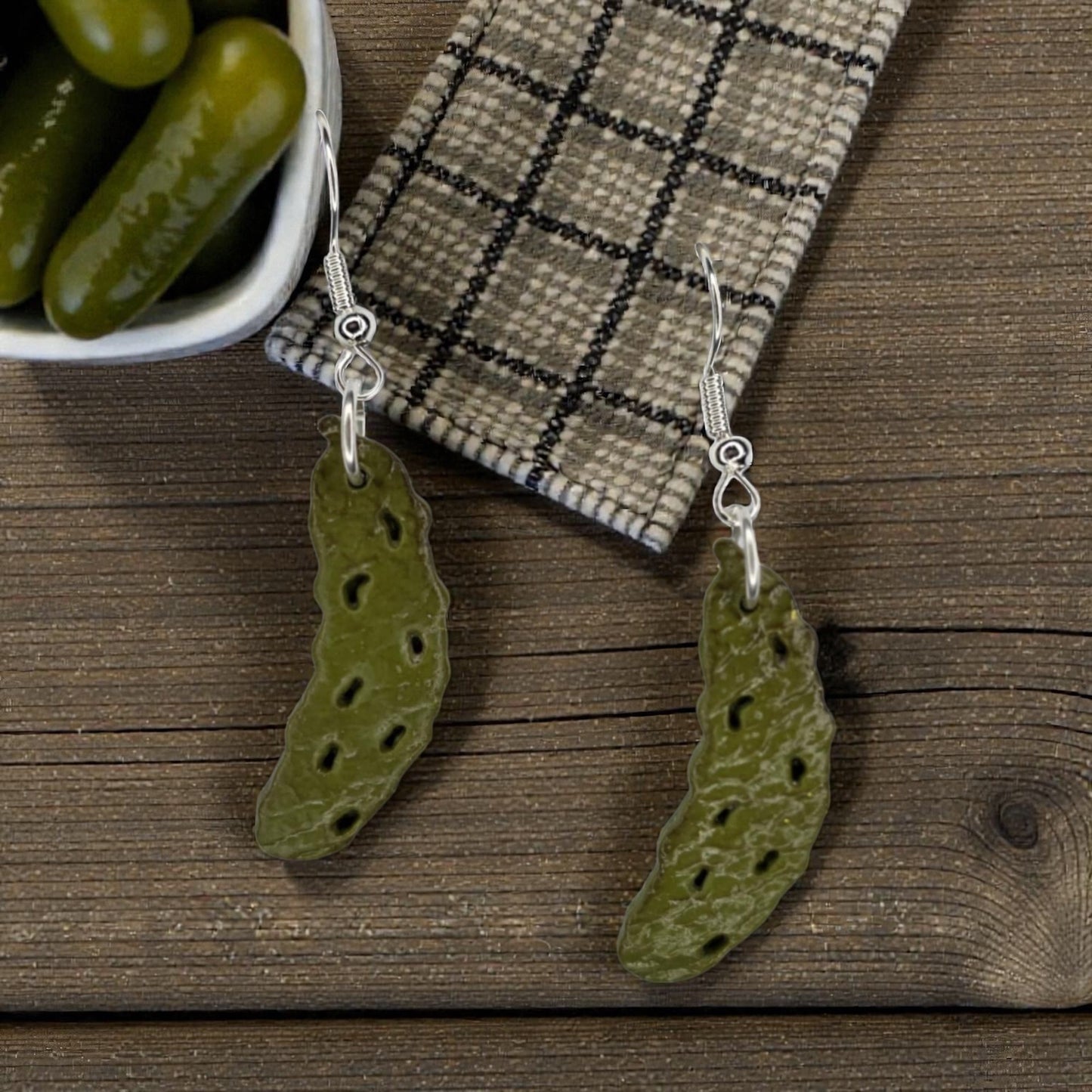 Pickle Earring