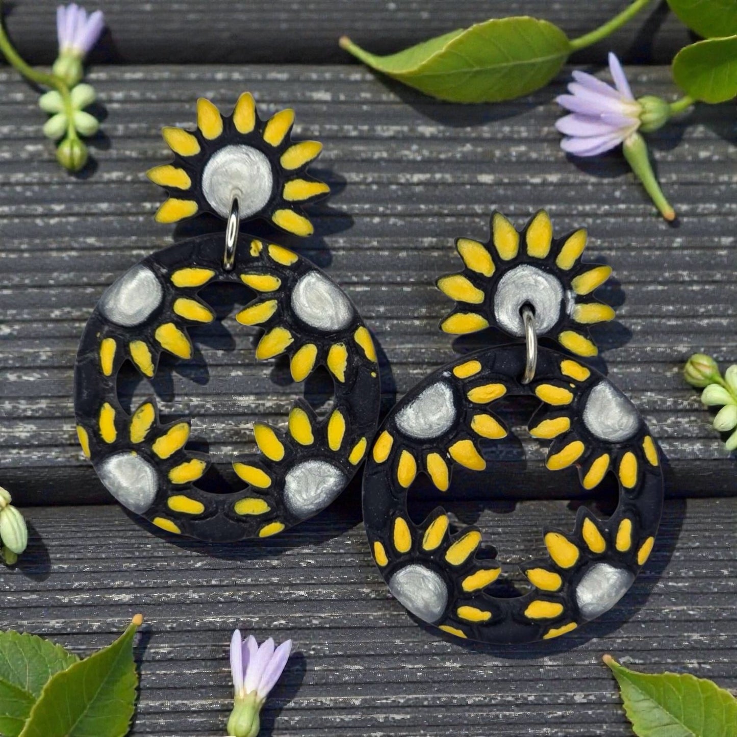 Whimsical Daisy Earrings