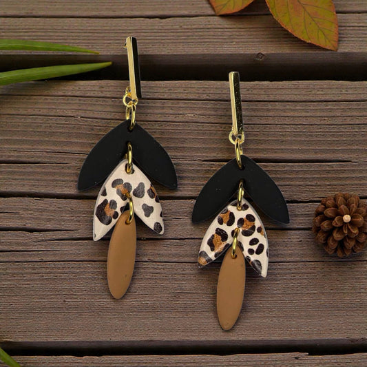 Spicy Leopard Print Earrings