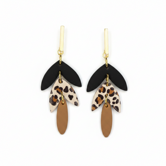 Spicy Leopard Print Earrings