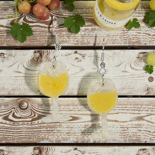 Wine Glass or Bottle Earrings