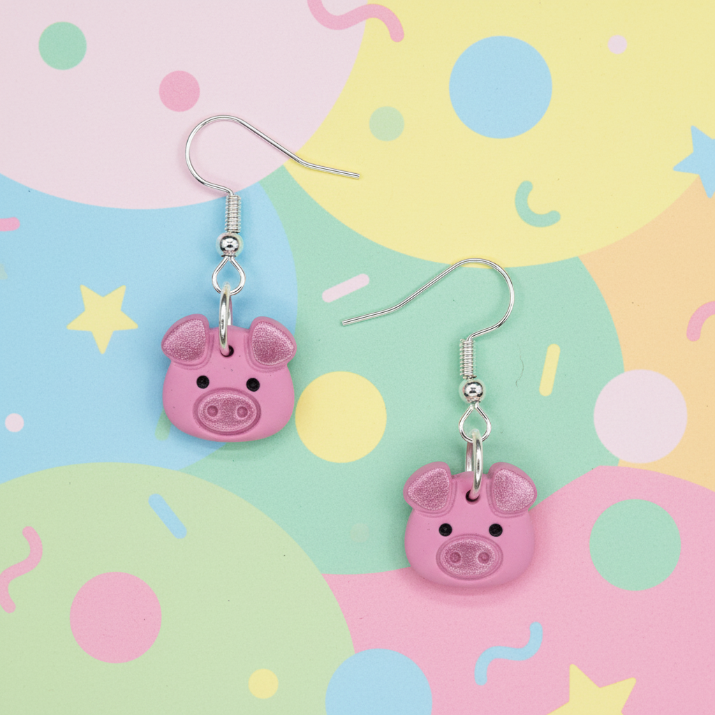 Little Piggy Earrings