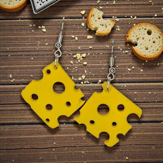 Swiss Cheese Earrings