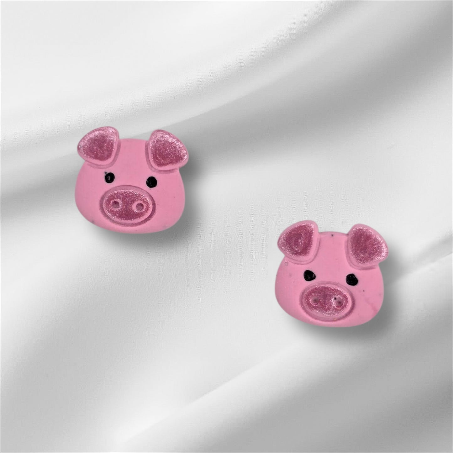 Koala or Pink Piggy Stud Earrings
