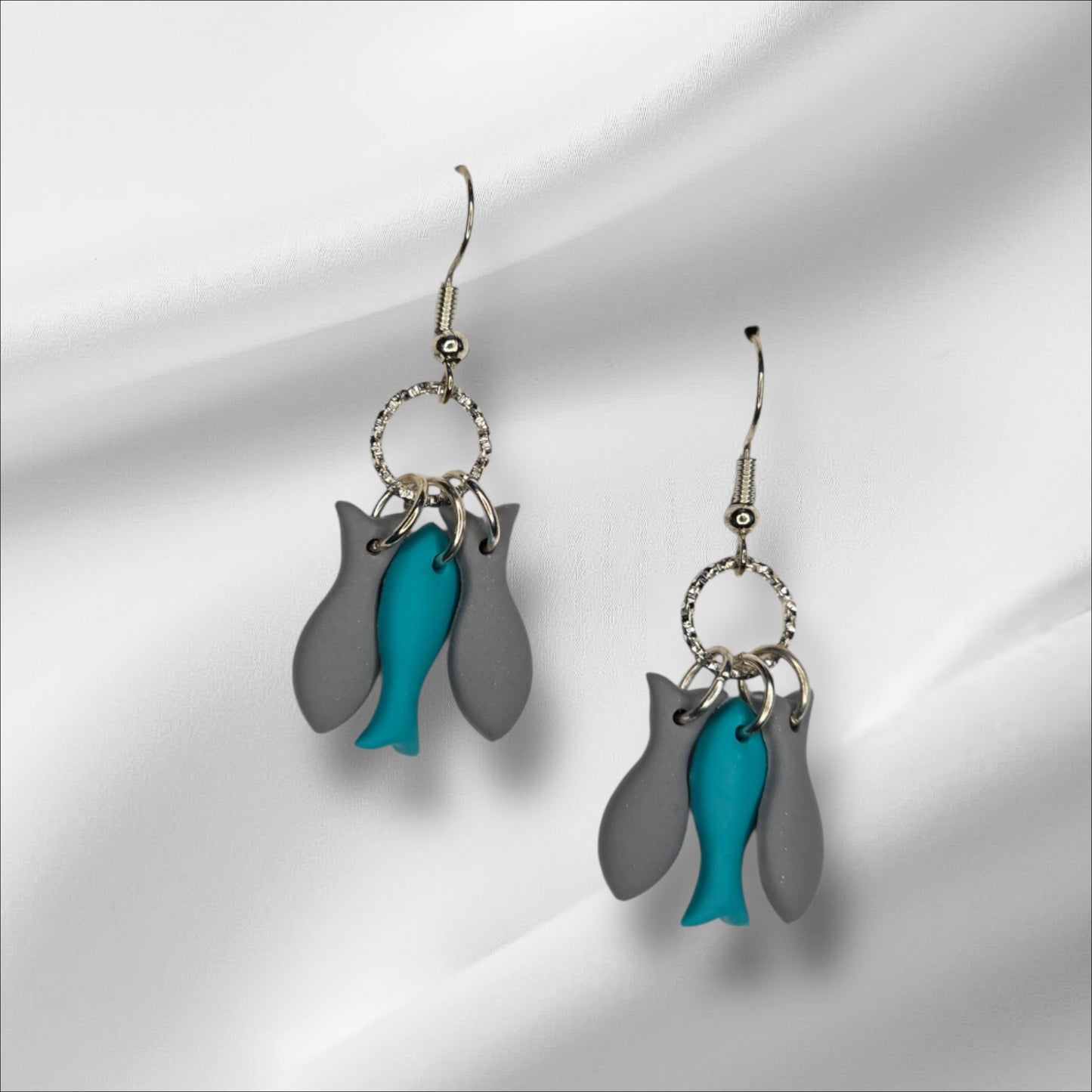 Swimming Against the Rest Fish Earrings