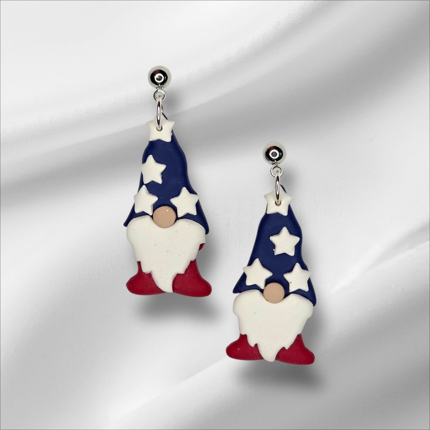 Patriot Gnome Earrings