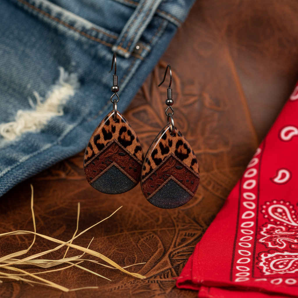 Fancy Cowgirl Earrings