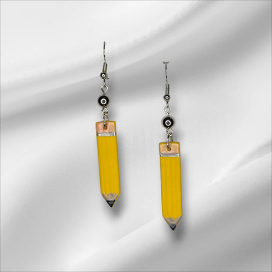 Pencil Dangle Earring