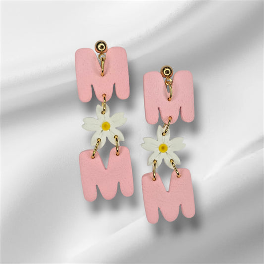 Daisy Mom Earring