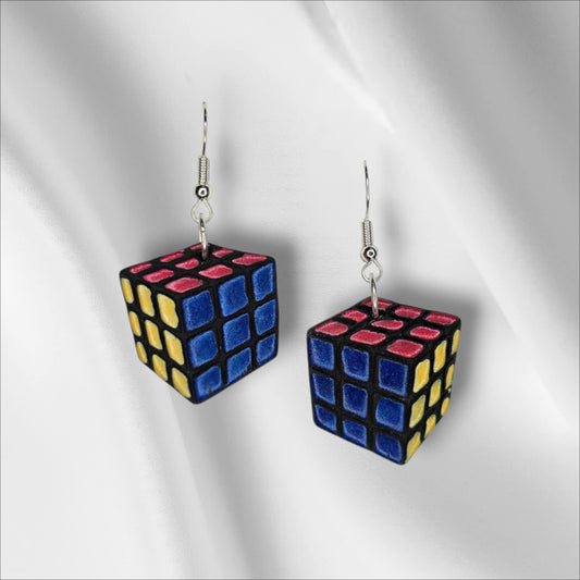Cube Dangle Earring