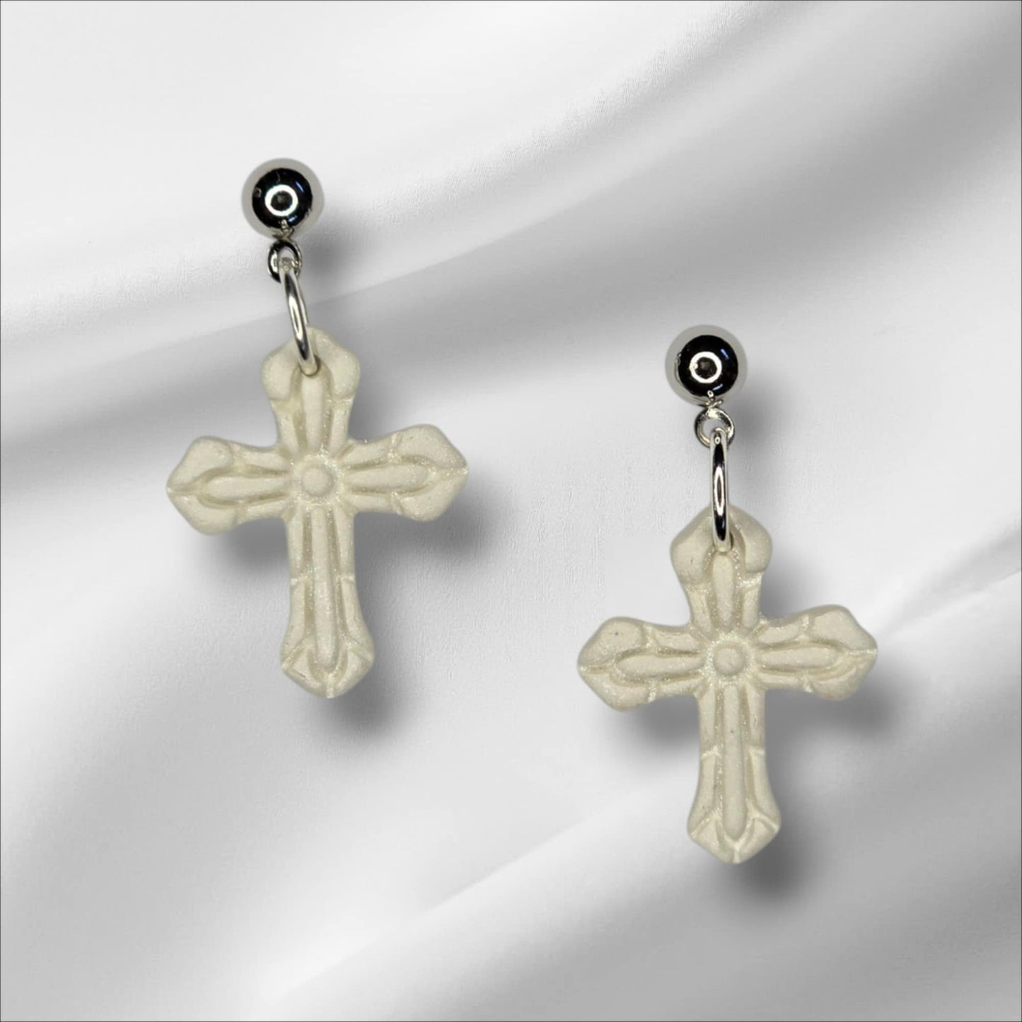 Delicate White Cross