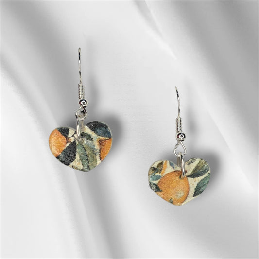 Delicate Heart with Lemon Designs