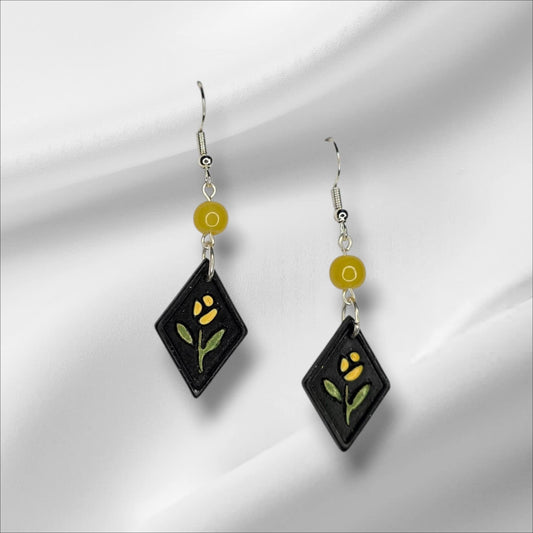 Tulip Flower Dangle Earring