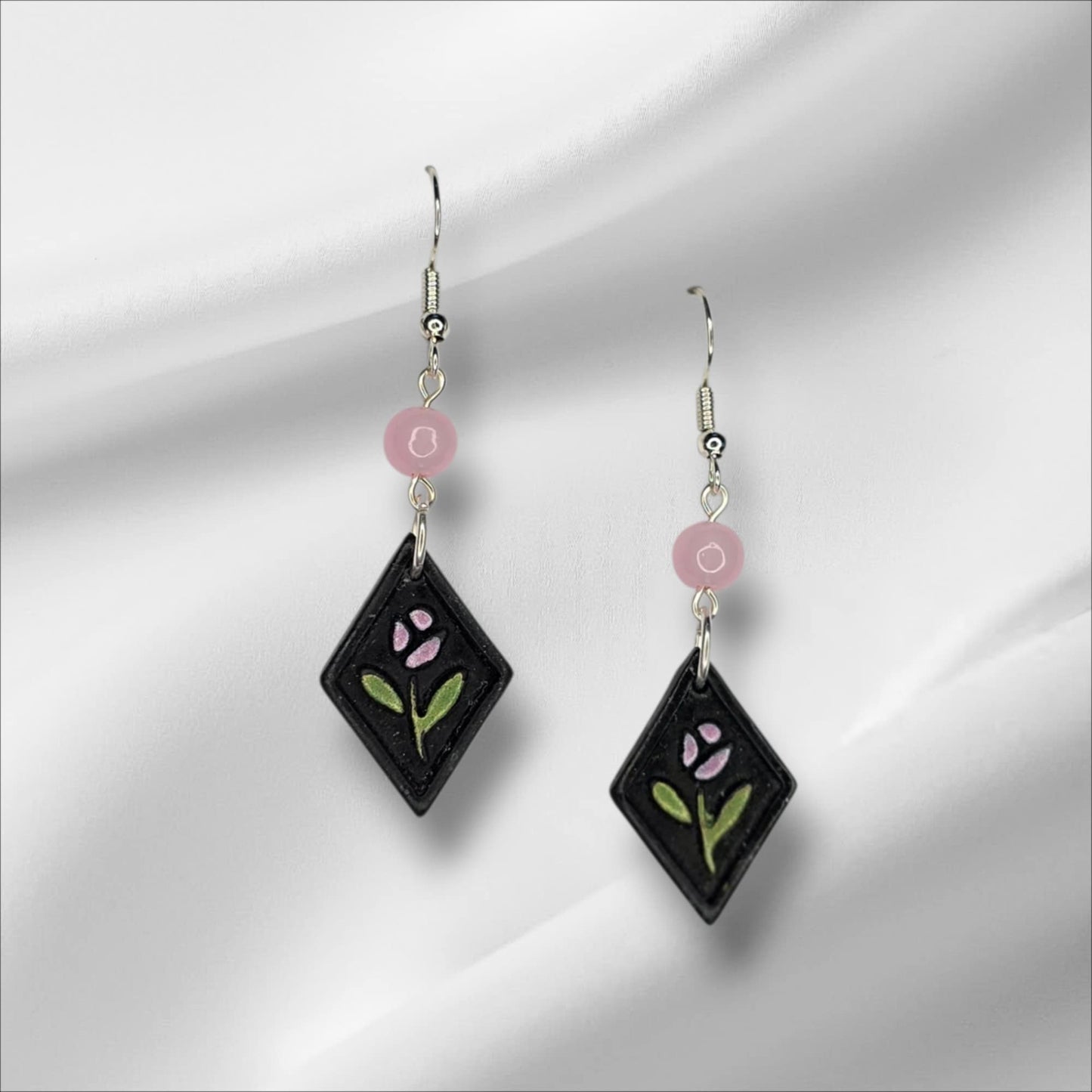 Tulip Flower Dangle Earring