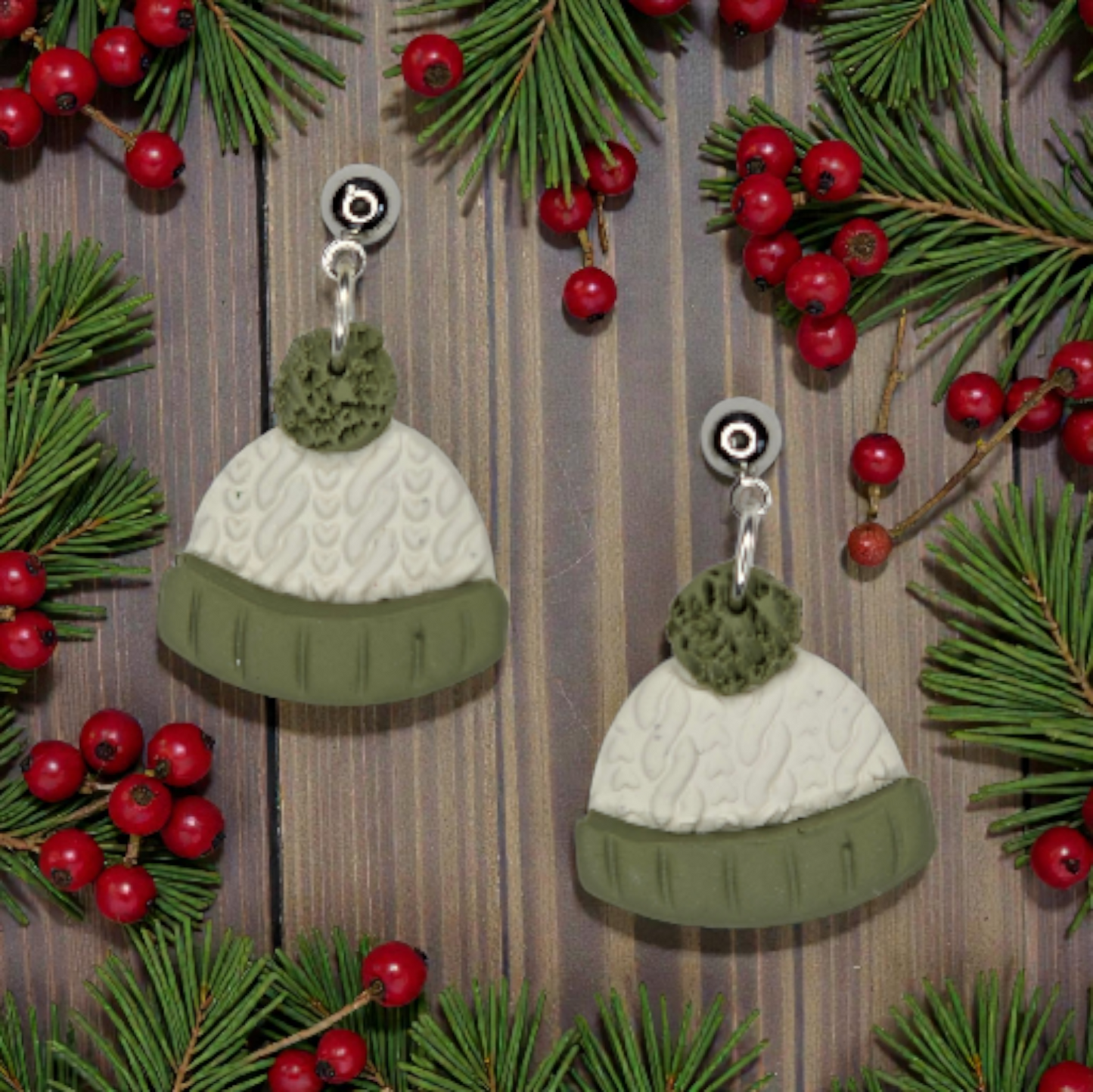 Stocking Hat Earrings