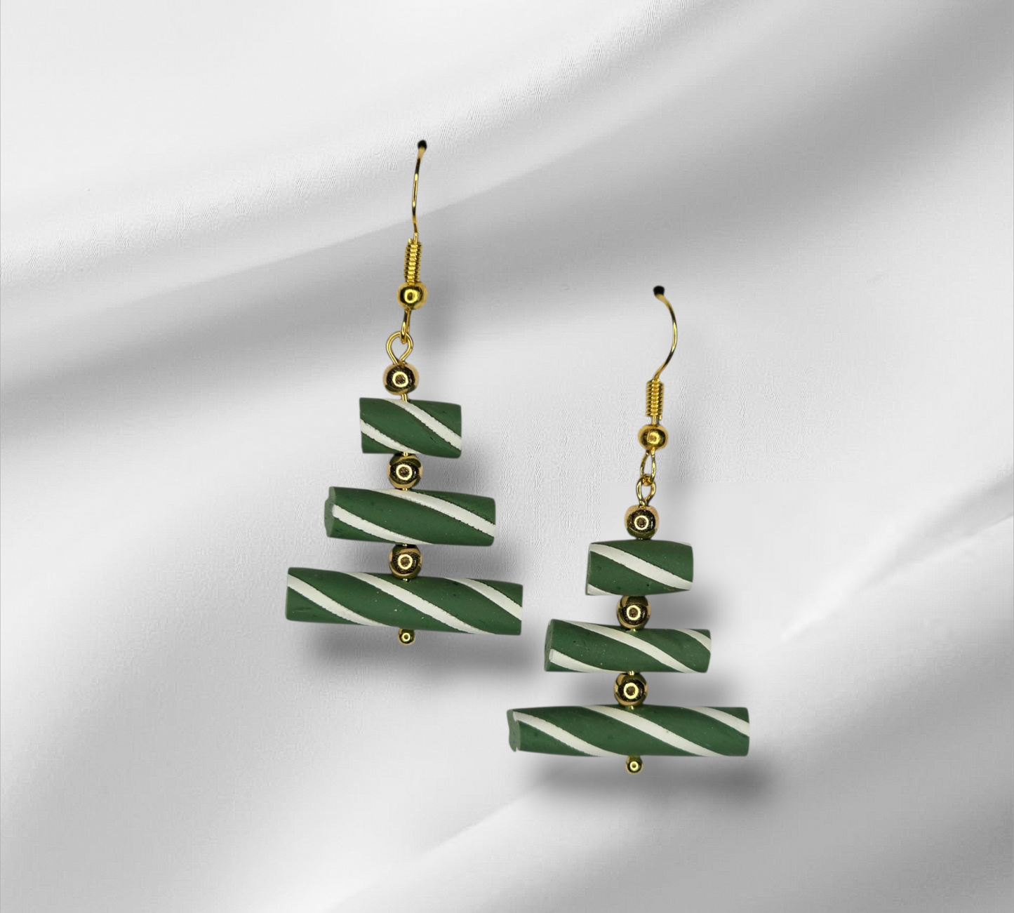 Whimsical Christmas tree Earrings