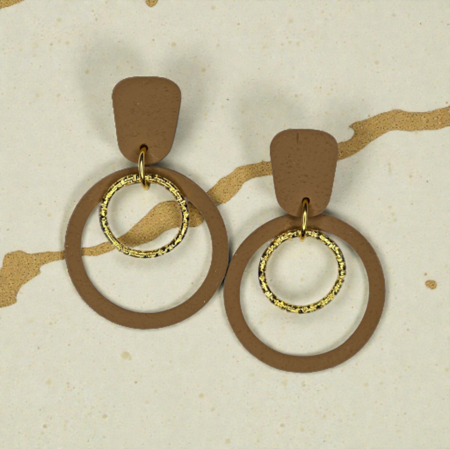 Elegant Circle Earrings