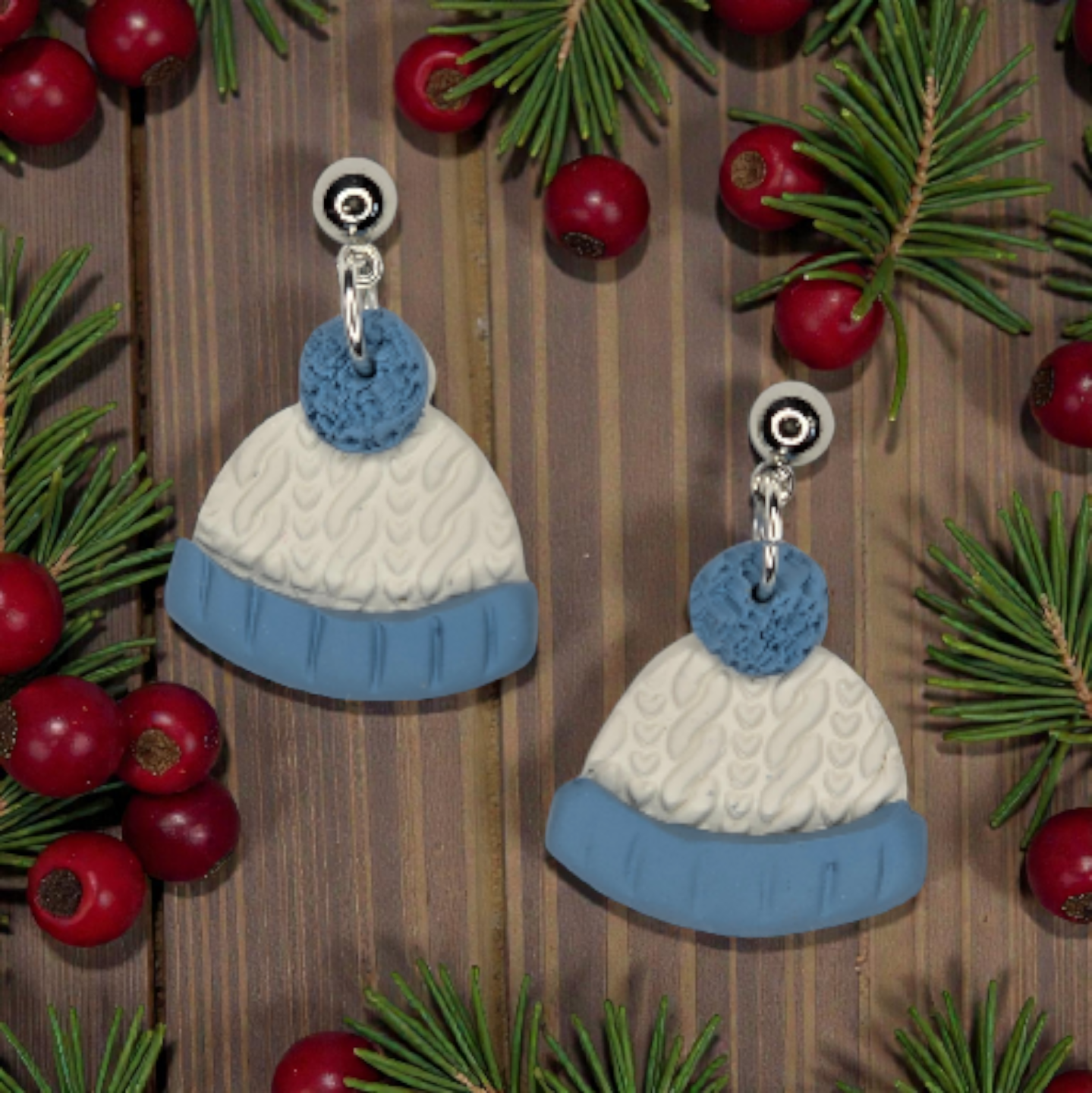 Stocking Hat Earrings