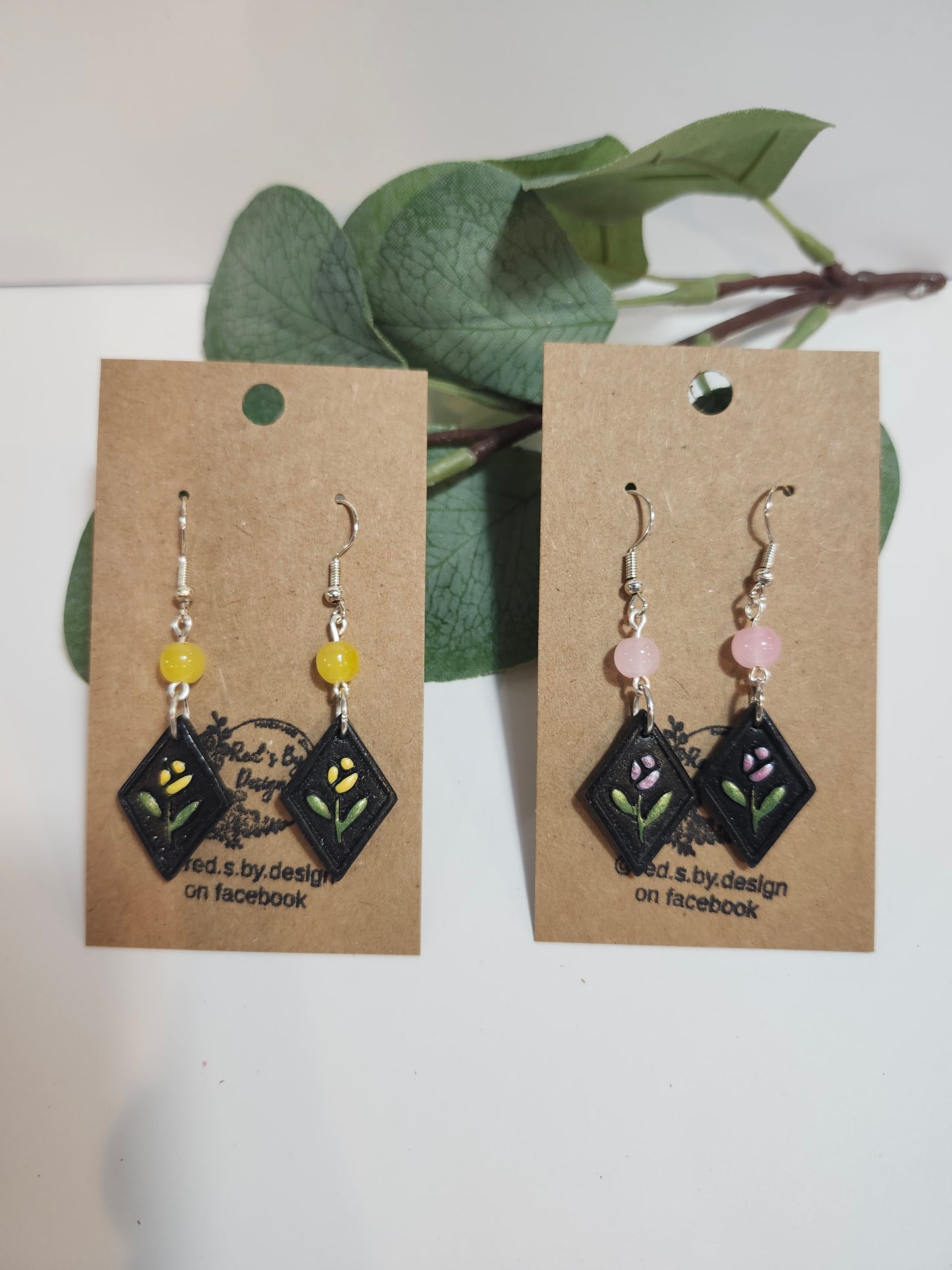 Tulip Flower Dangle Earring