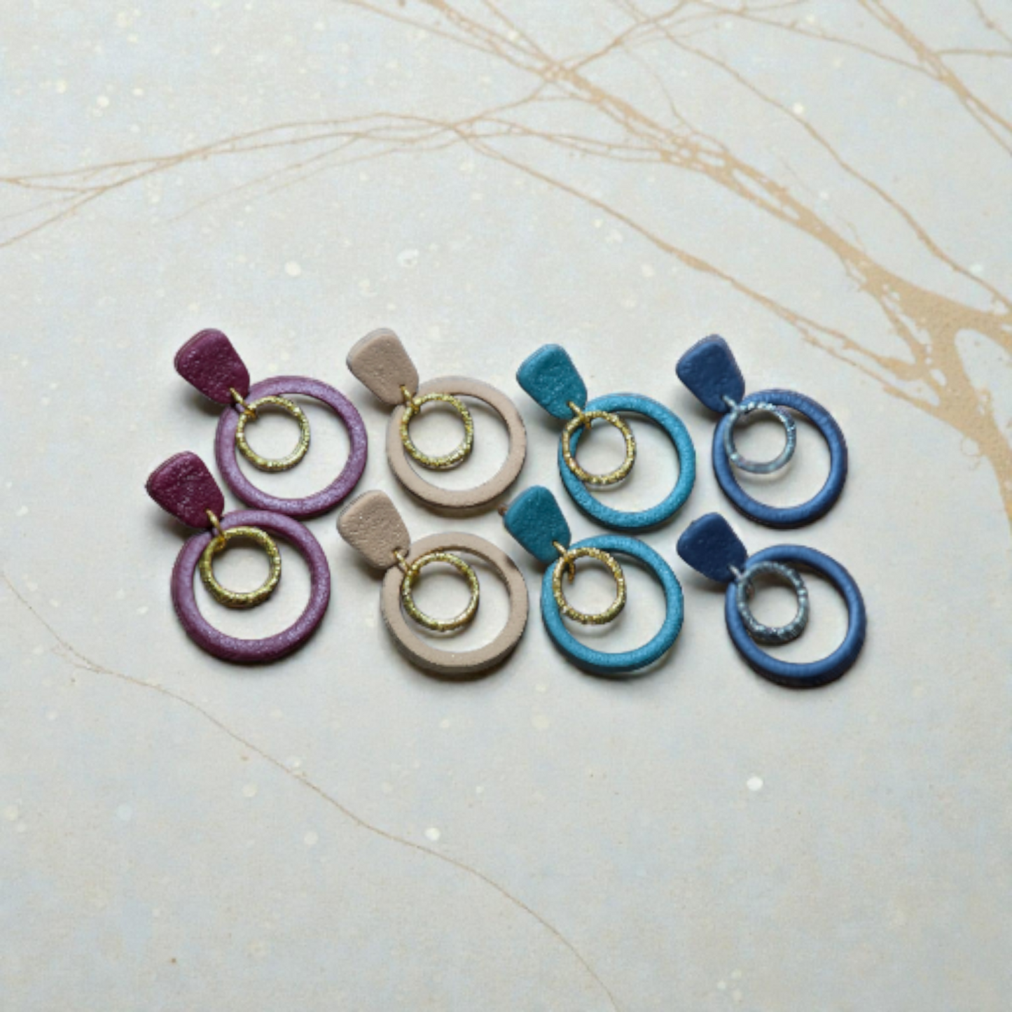 Elegant Circle Earrings