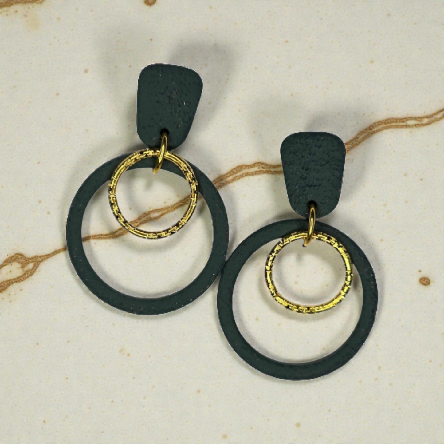 Elegant Circle Earrings