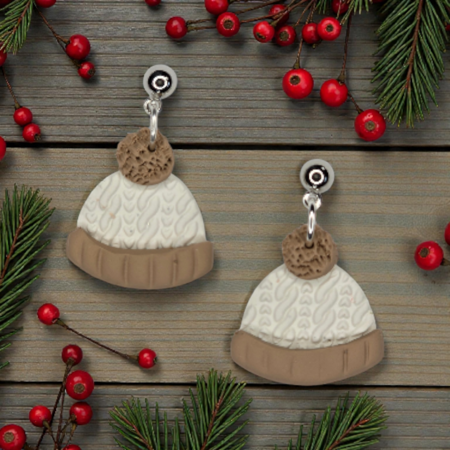 Stocking Hat Earrings
