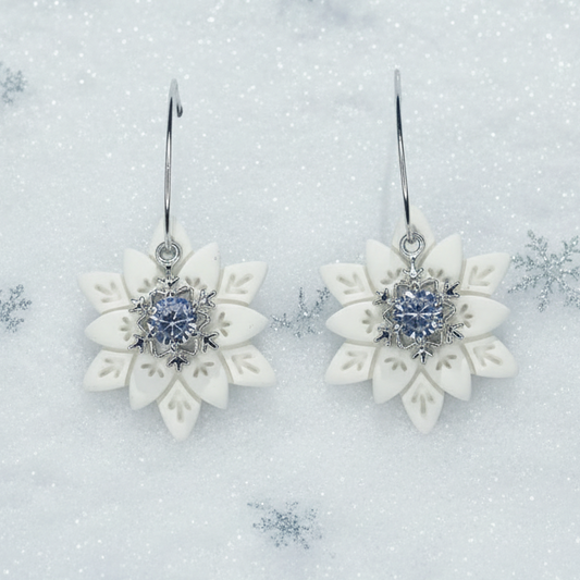 Fancy Snowflake Earrings