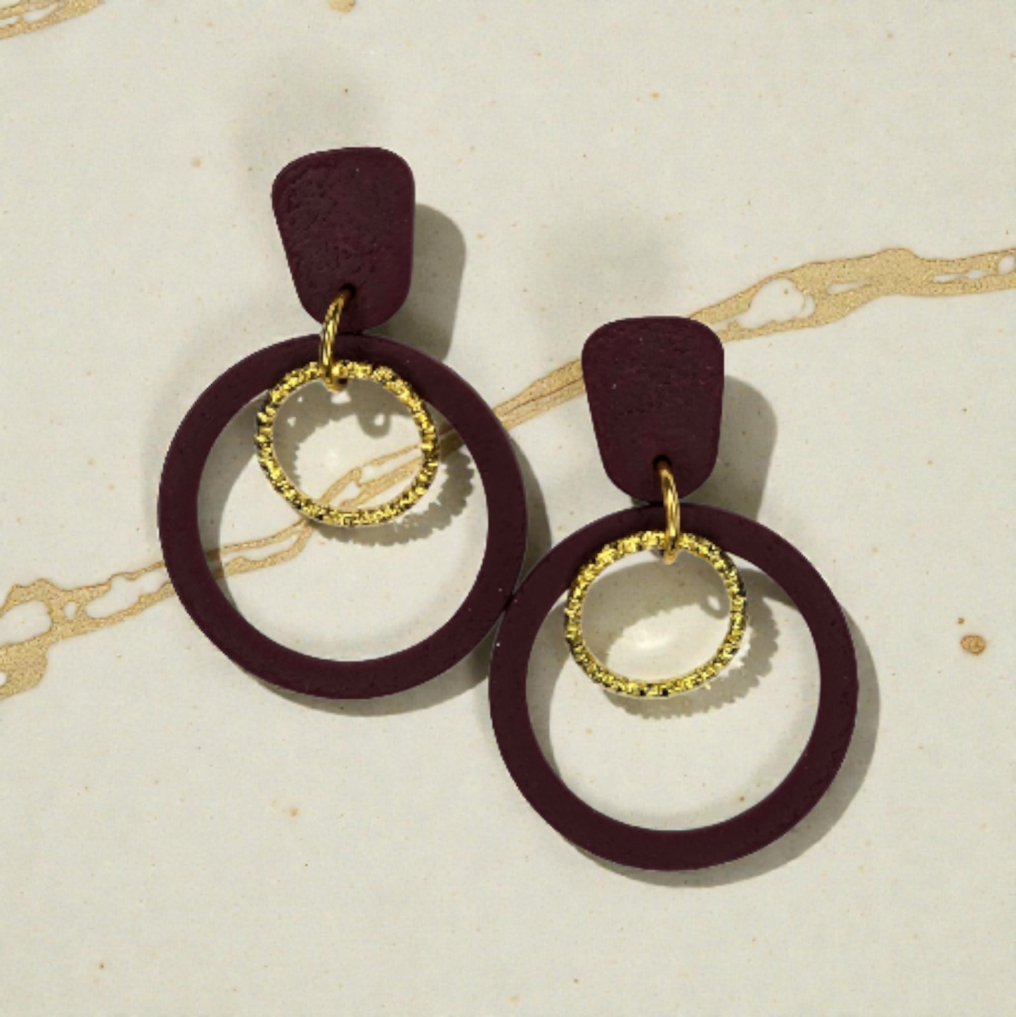 Elegant Circle Earrings