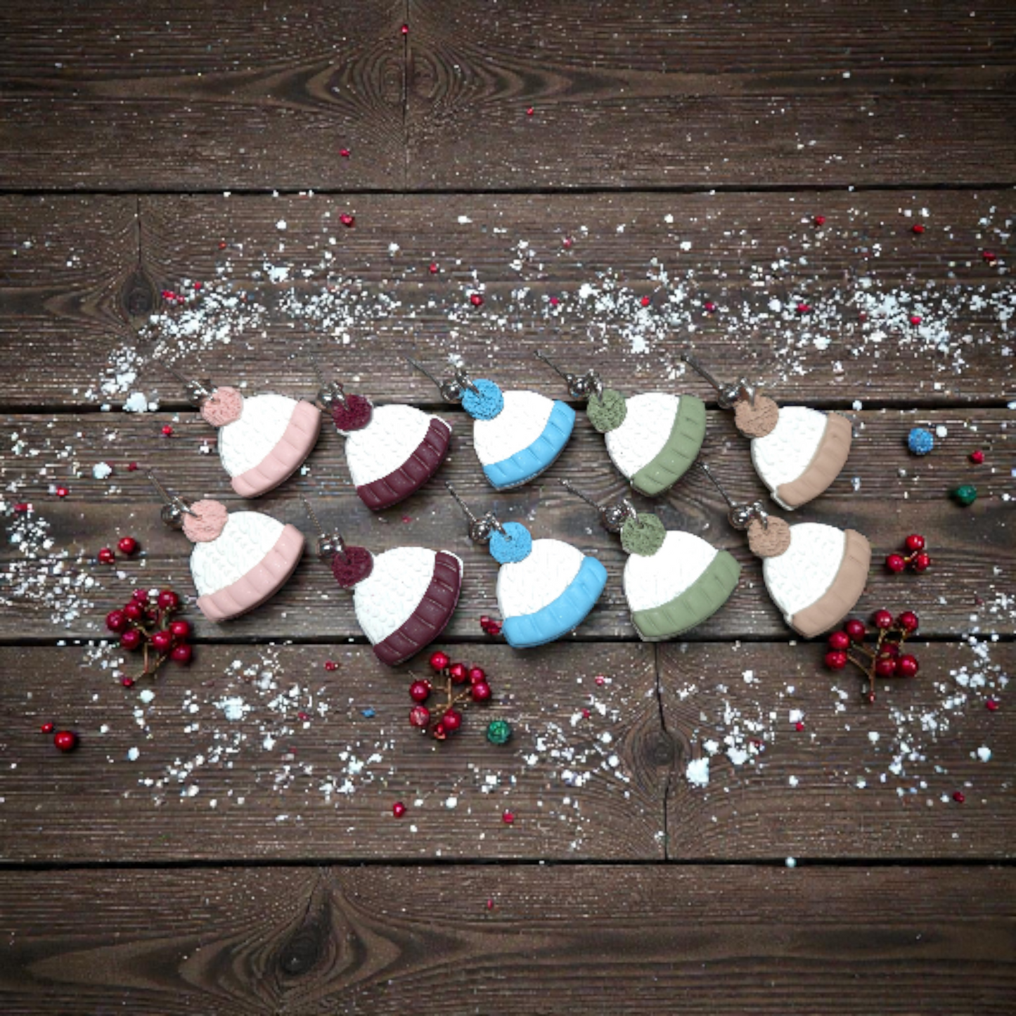 Stocking Hat Earrings