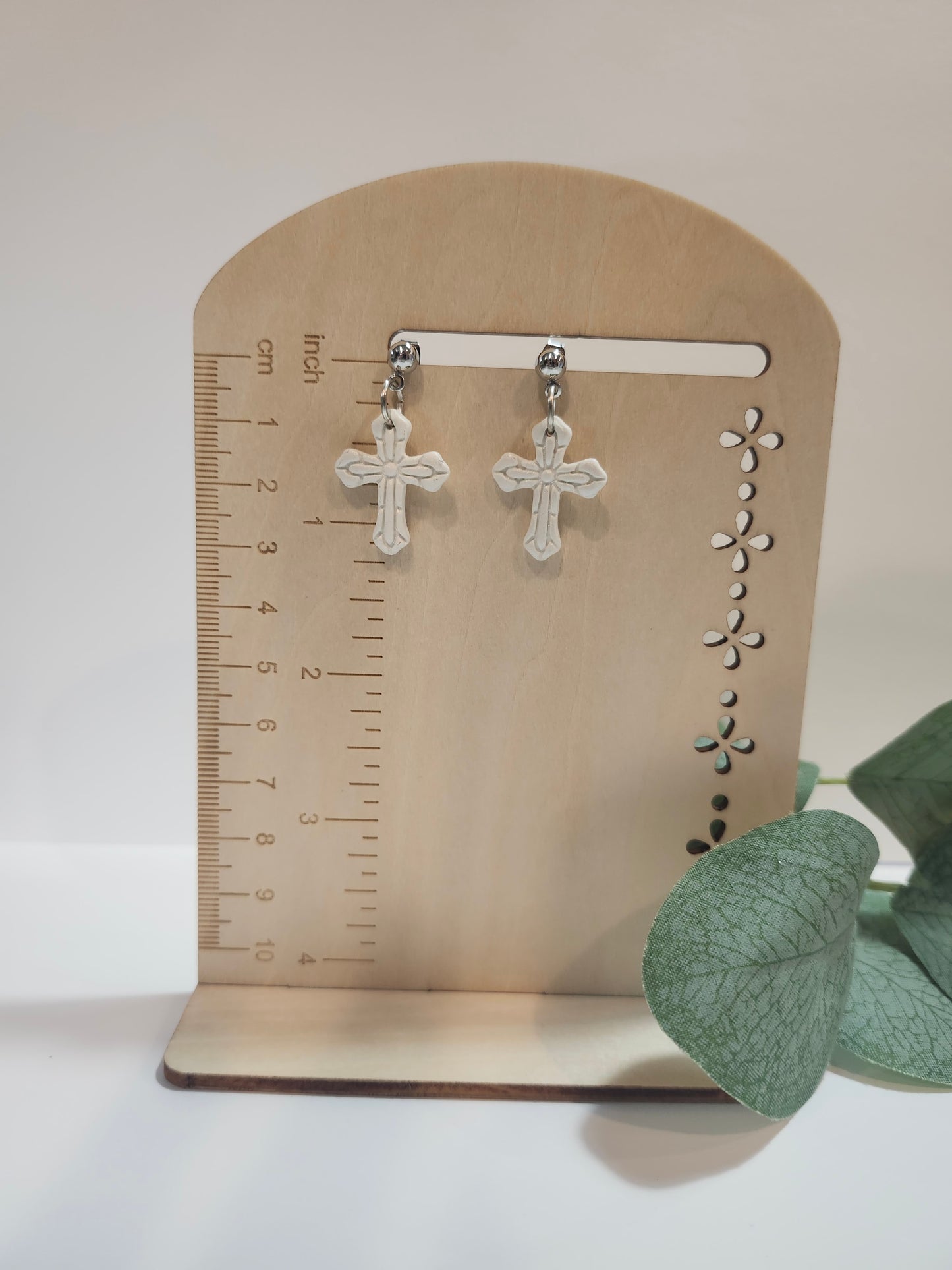 Delicate White Cross